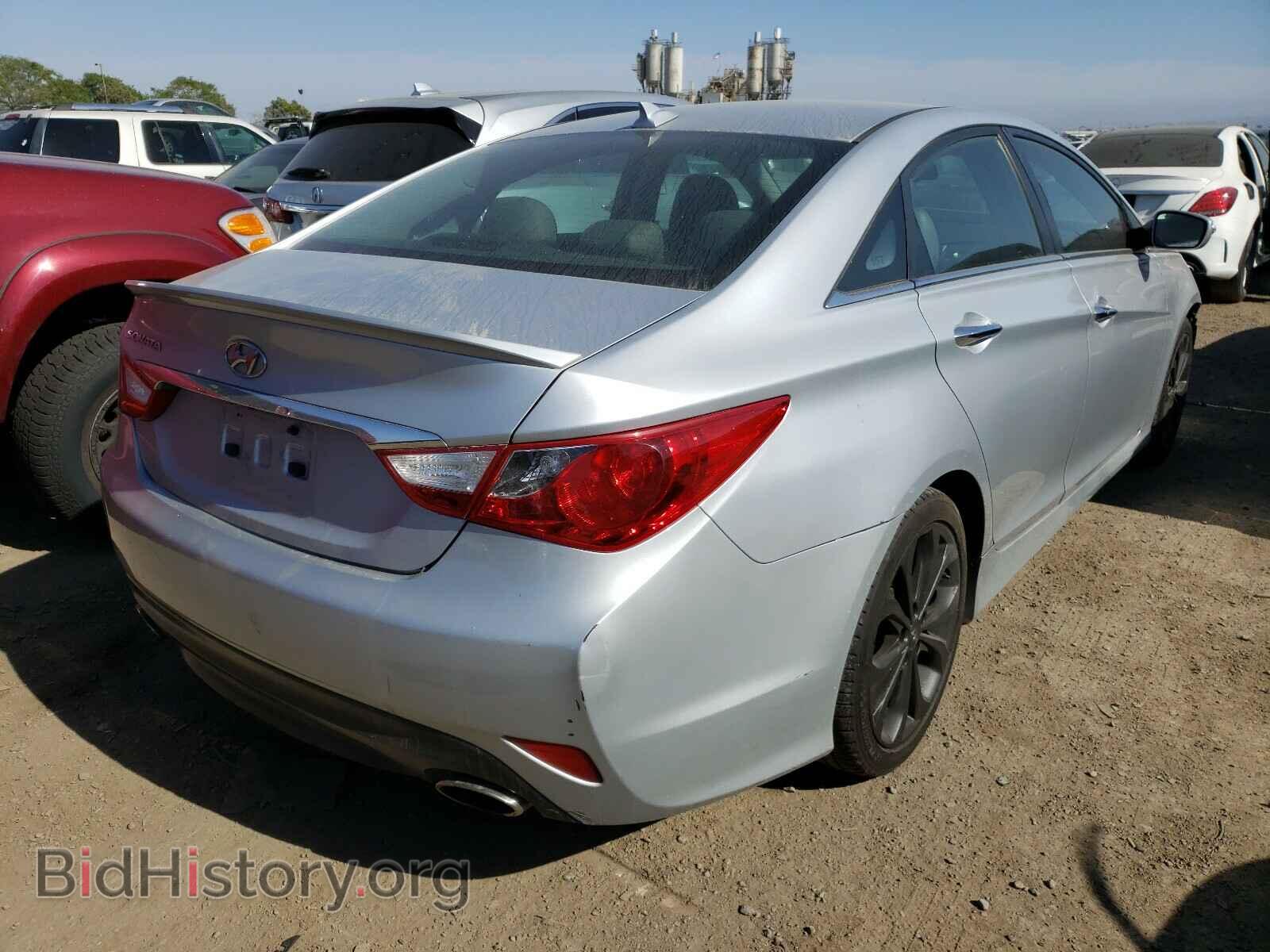 2014 HYUNDAI SONATA - VIN: 5NPEC4AC0EH856342 - Фото 4