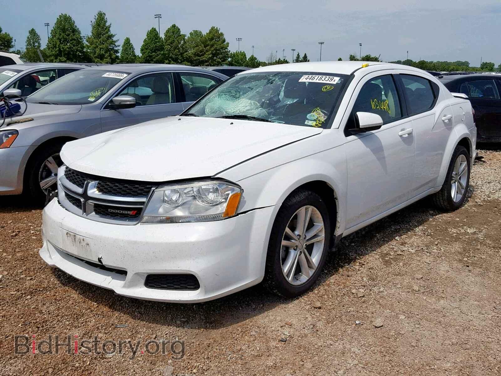 2012 DODGE AVENGER - VIN: 1C3CDZCB6CN313441 - Фото 2