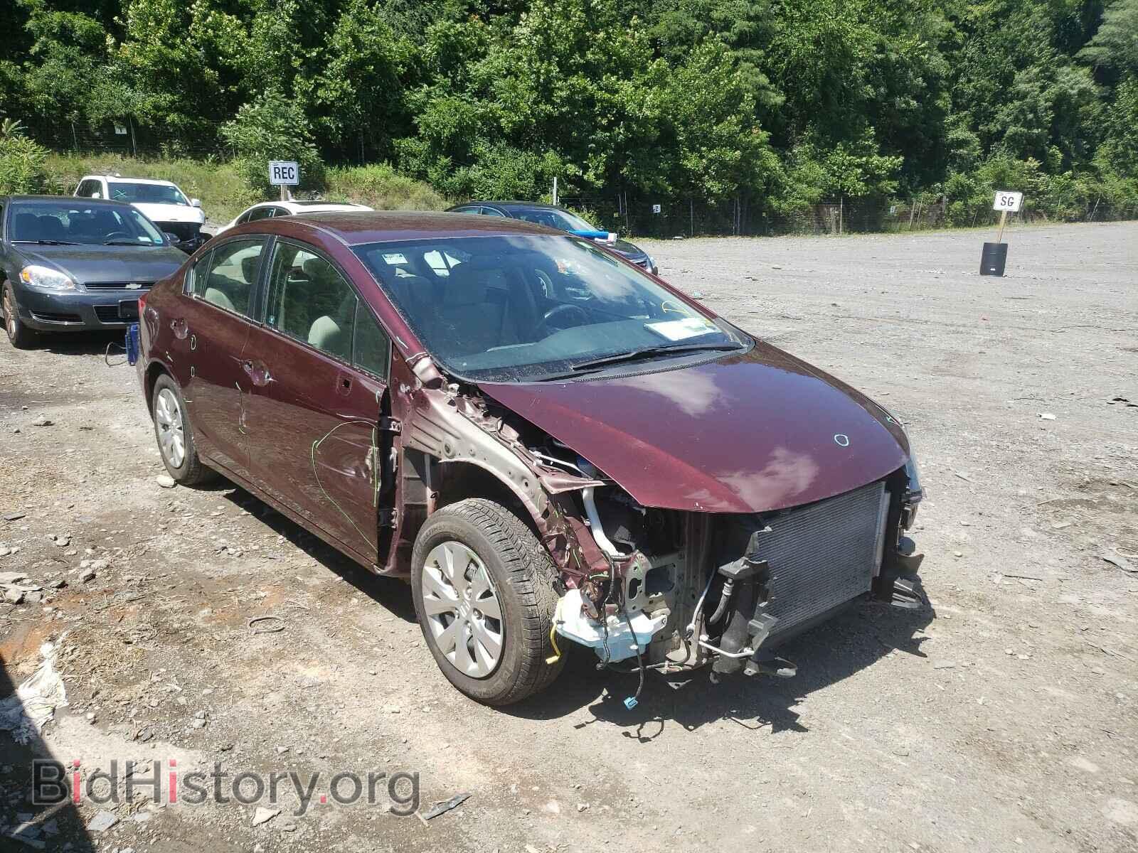 Фотография 19XFB2F52CE393031 - HONDA CIVIC 2012