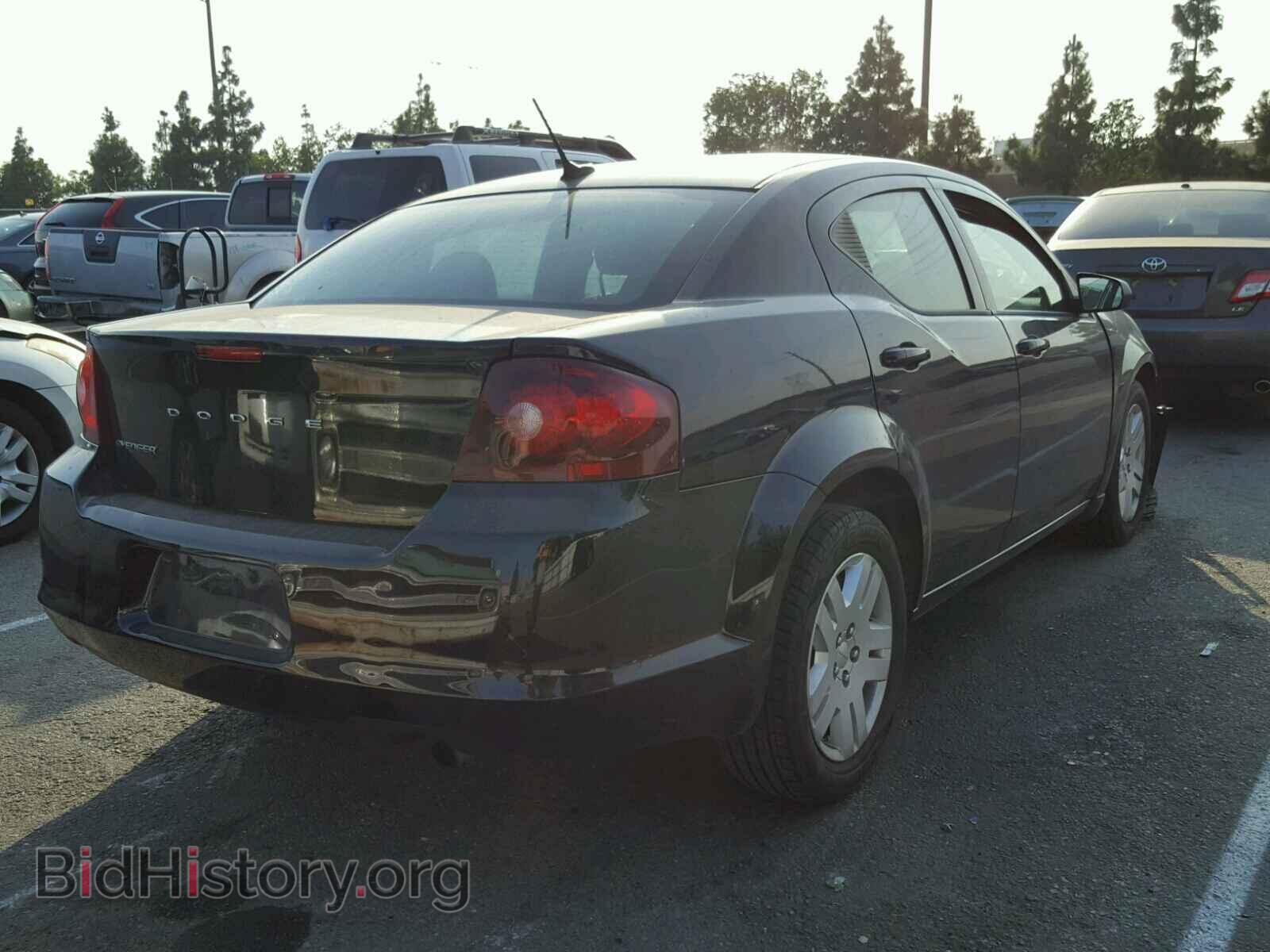 2013 DODGE AVENGER - VIN: 1C3CDZABXDN753702 - Фото 4