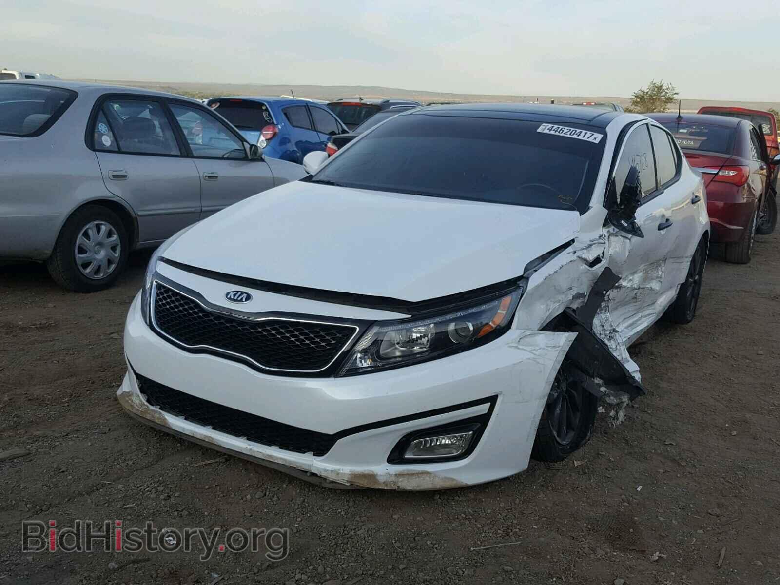 2015 KIA OPTIMA - VIN: 5XXGN4A71FG505698 - Фото 2