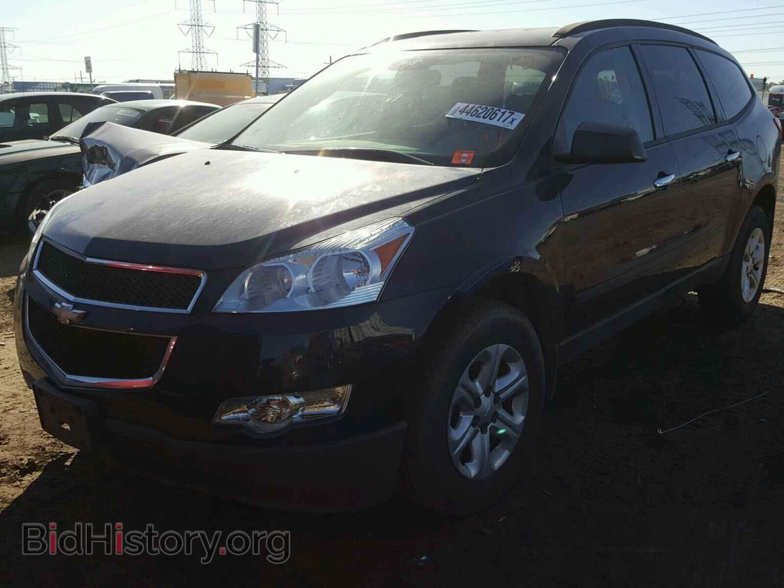2012 CHEVROLET TRAVERSE - VIN: 1GNKRFED8CJ330164 - Фото 2