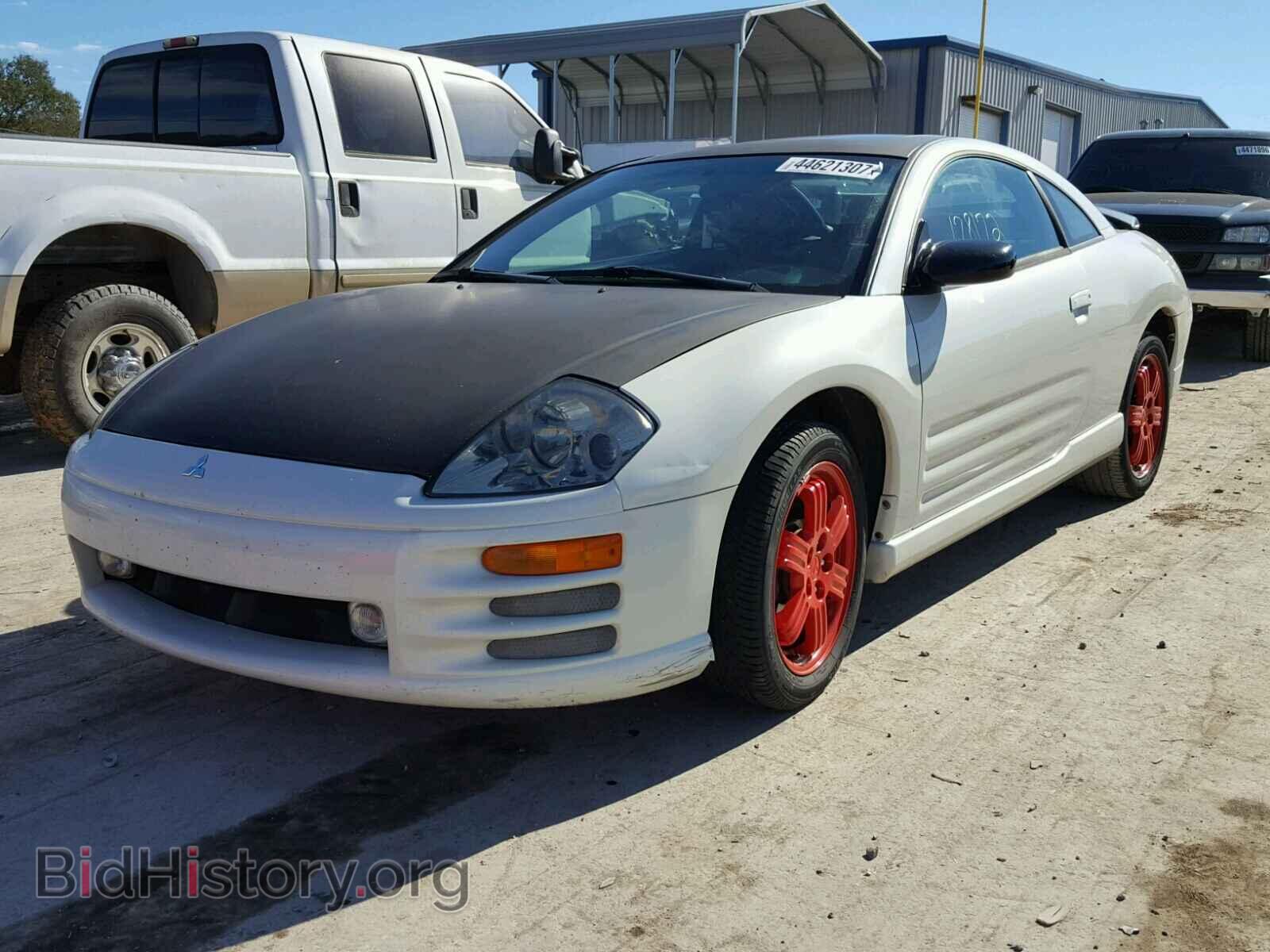 2002 MITSUBISHI ECLIPSE - VIN: 4A3AC84H62E083673 - Фото 2