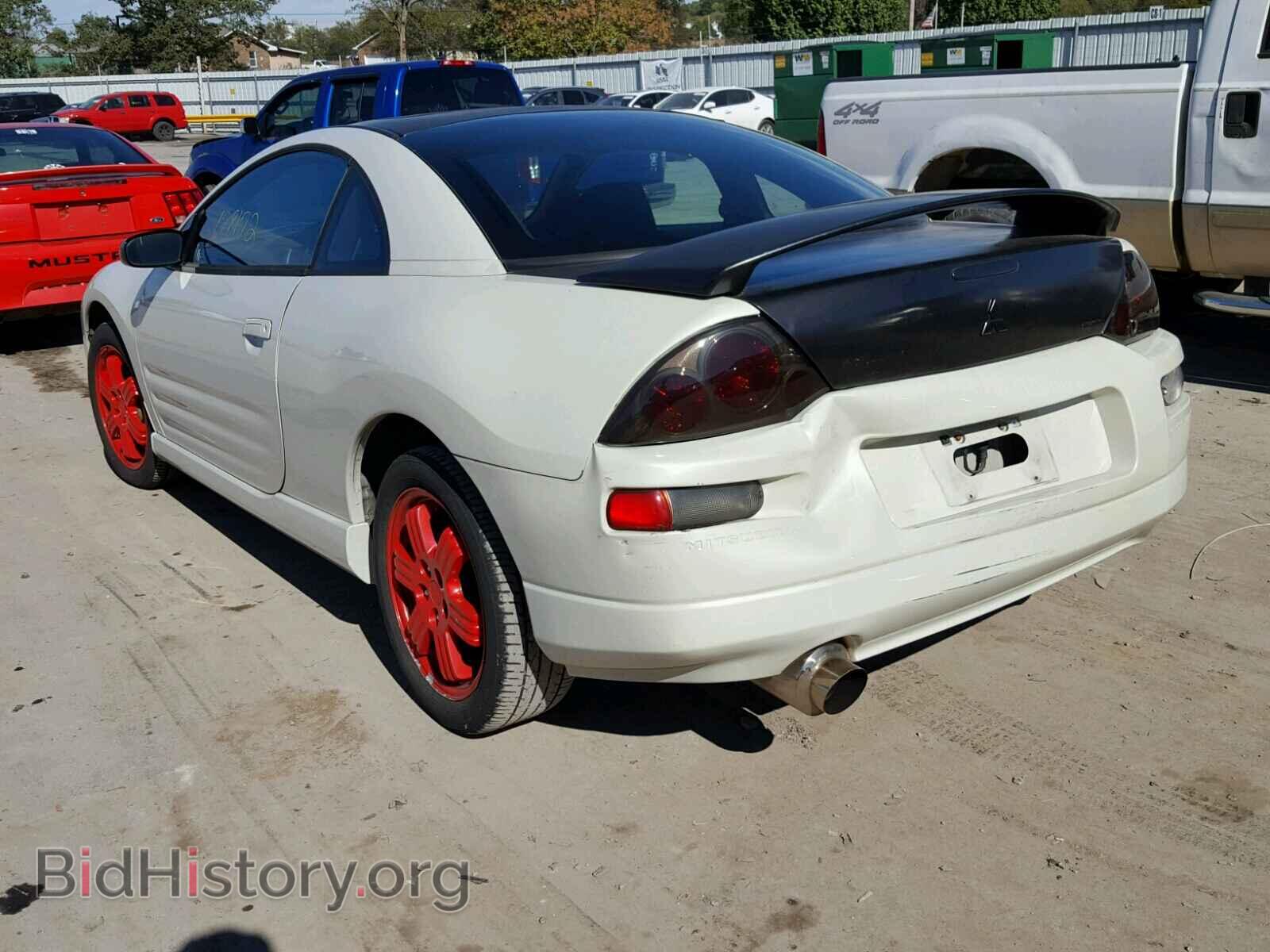 2002 MITSUBISHI ECLIPSE - VIN: 4A3AC84H62E083673 - Фото 3