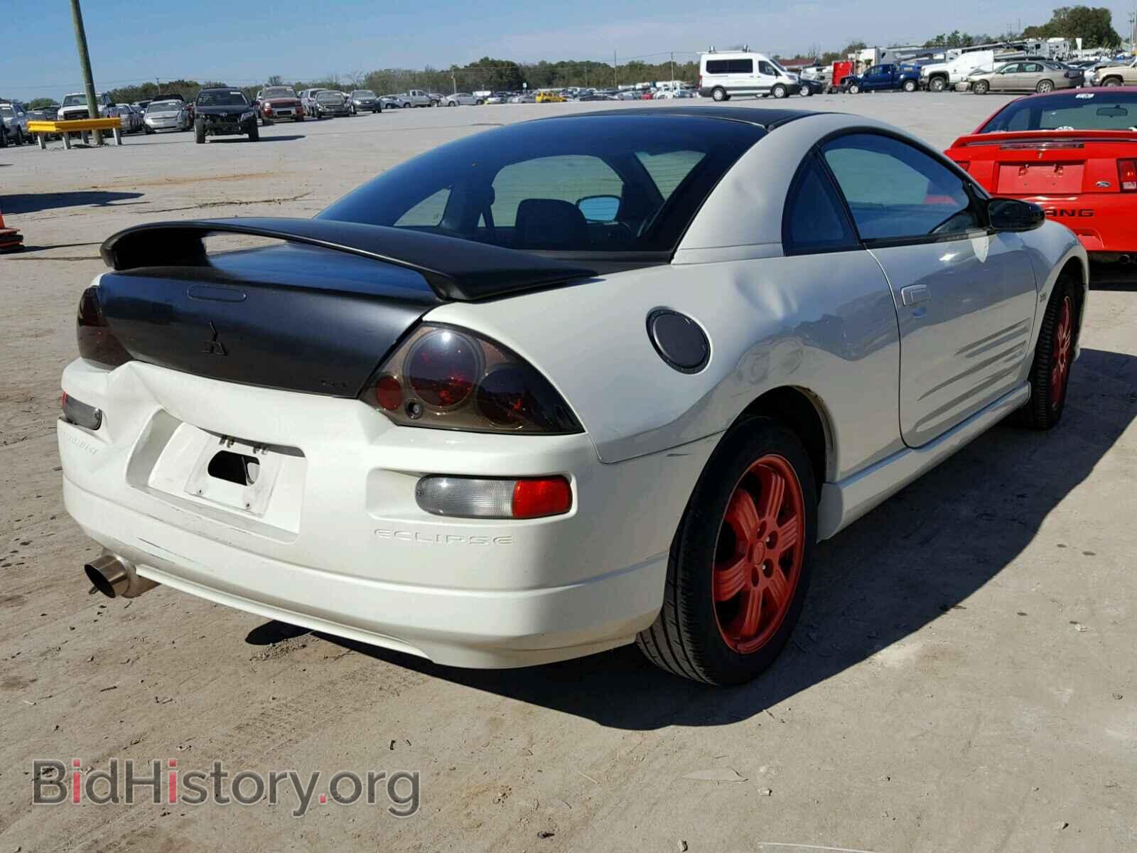 2002 MITSUBISHI ECLIPSE - VIN: 4A3AC84H62E083673 - Фото 4