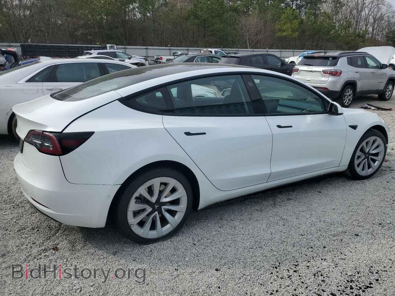 2022 TESLA MODEL 3 - VIN: 5YJ3E1EA6NF287813 - Photo 3
