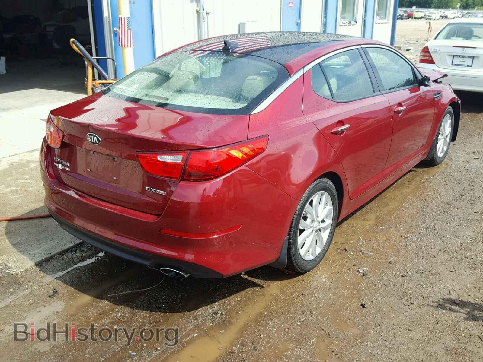 2015 KIA OPTIMA - VIN: 5XXGN4A72FG373003 - Фото 4