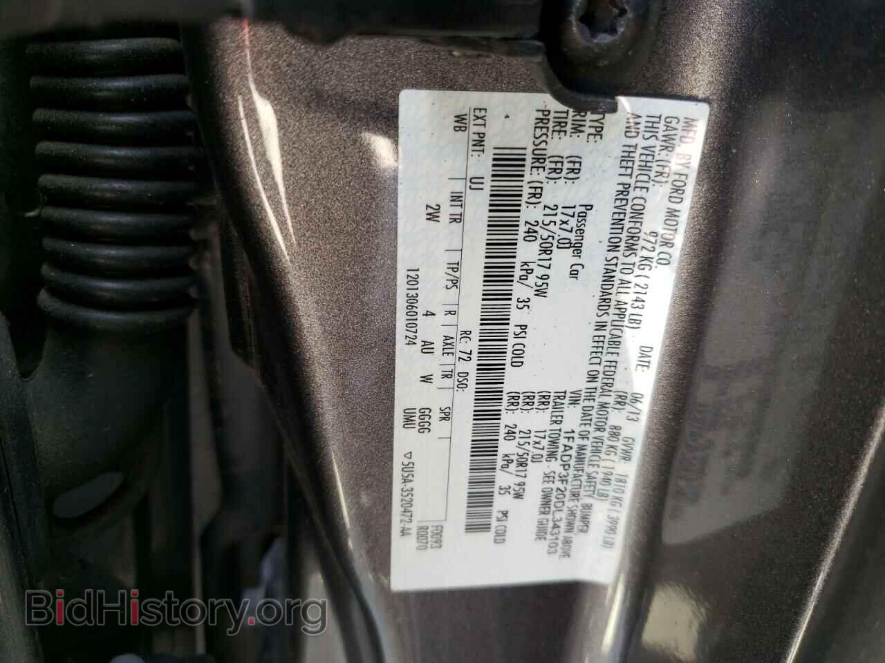 2013 FORD FOCUS - VIN: 1FADP3F20DL343103 - Photo 10