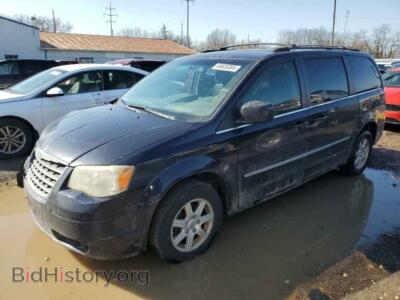 2010 Chrysler MINIVAN Touring Plus, blue — VIN 2A4RR8DX7AR494393, Copart