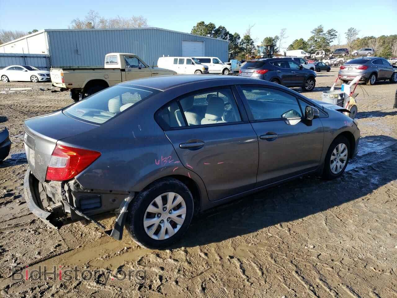 2012 HONDA CIVIC - VIN: 19XFB2F59CE063919 - Фото 3