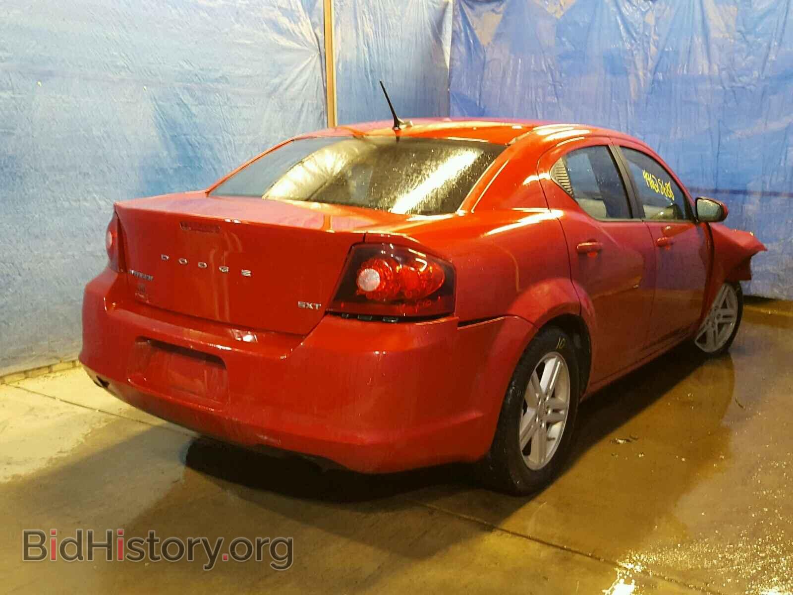 2013 DODGE AVENGER - VIN: 1C3CDZCB9DN614349 - Фото 4