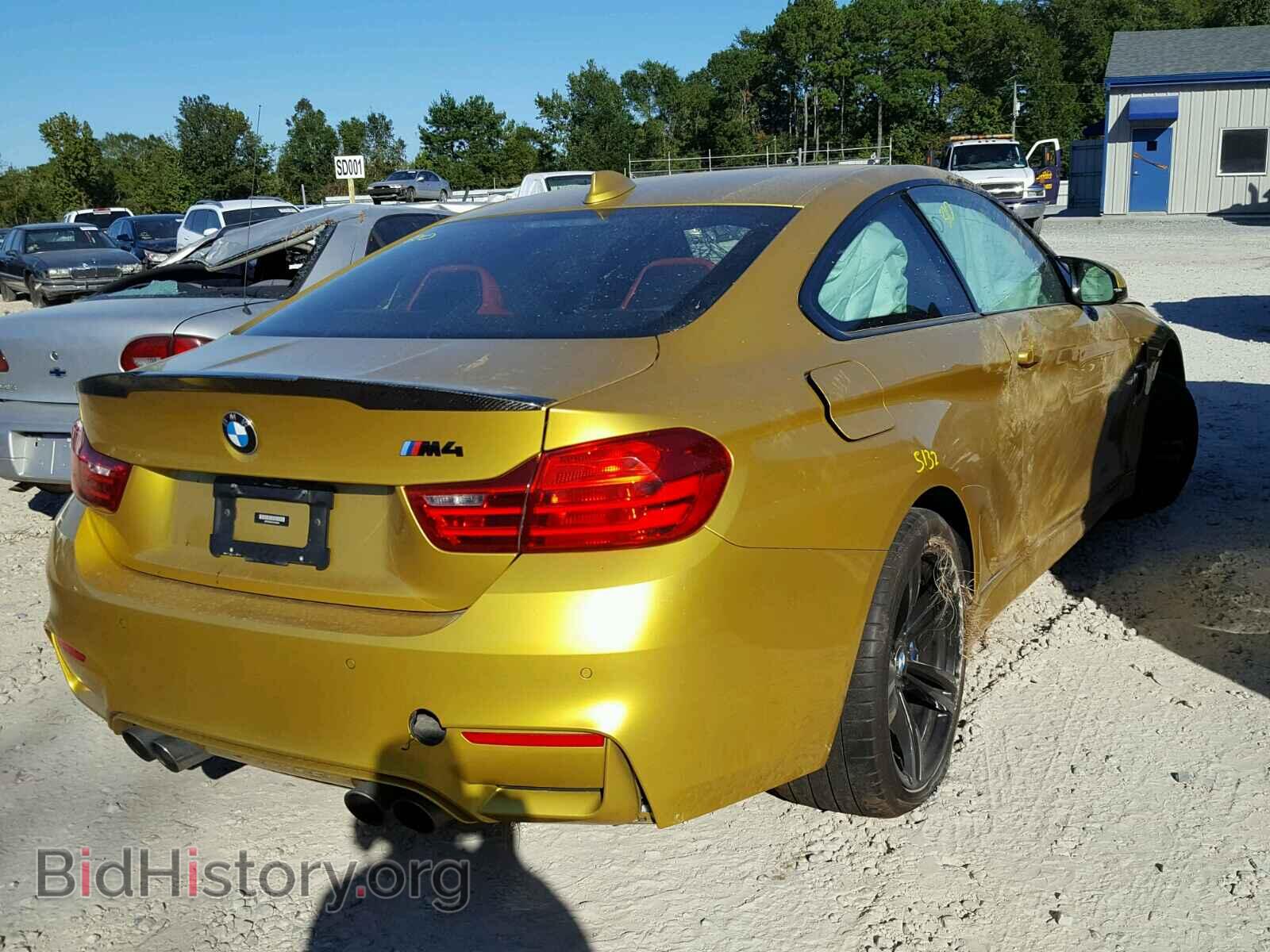 2015 BMW M4 - VIN: WBS3R9C52FK332669 - Фото 4