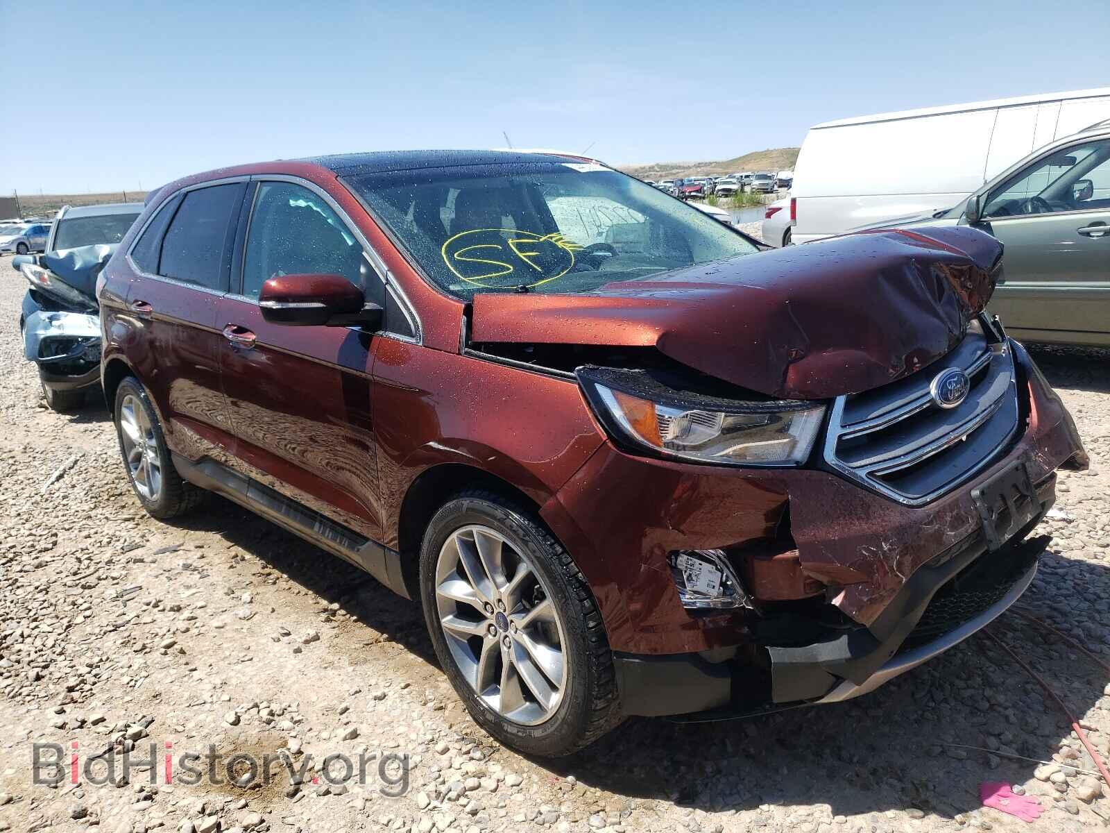 Фотография 2FMTK4K93FBB60662 - FORD EDGE 2015
