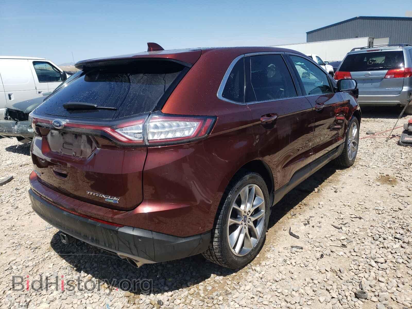 2015 FORD EDGE - VIN: 2FMTK4K93FBB60662 - Фото 4