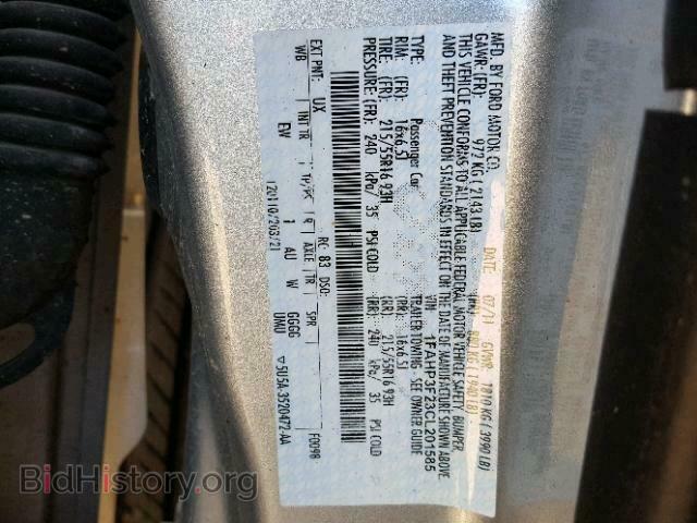 2012 FORD FOCUS - VIN: 1FAHP3F23CL201585 - Фото 10