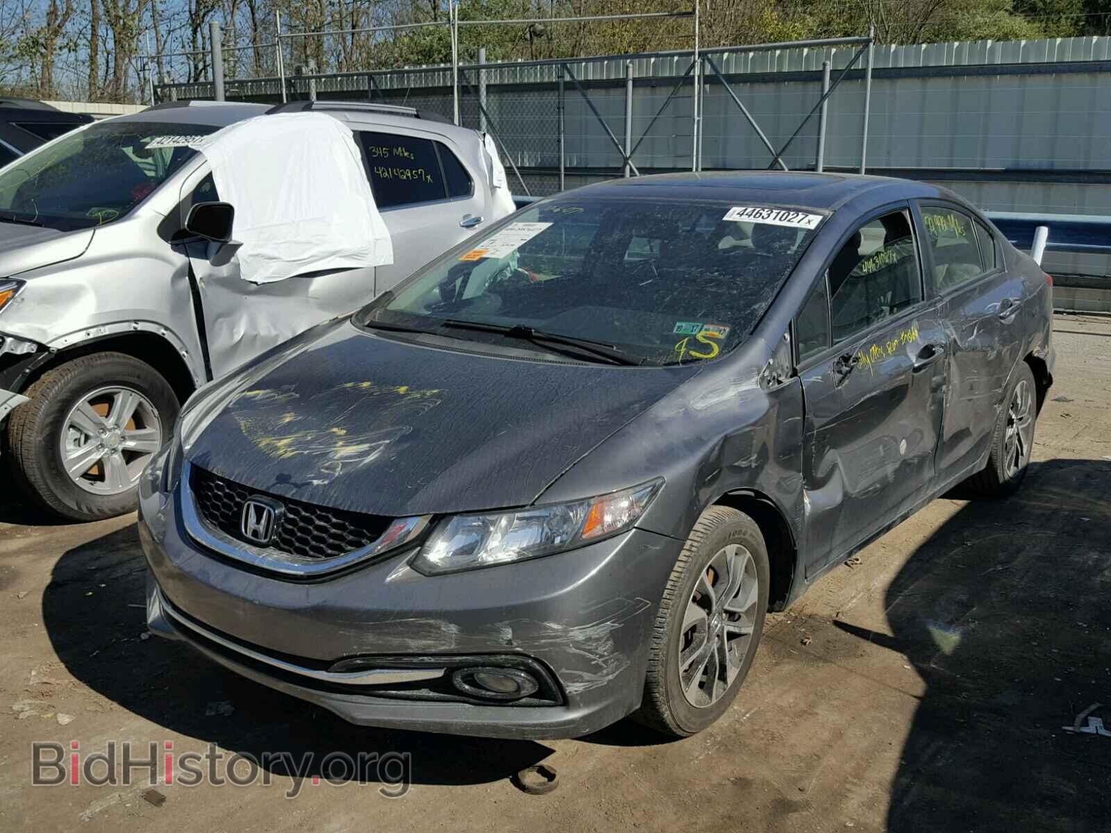2013 HONDA CIVIC - VIN: 2HGFB2F91DH533452 - Фото 2