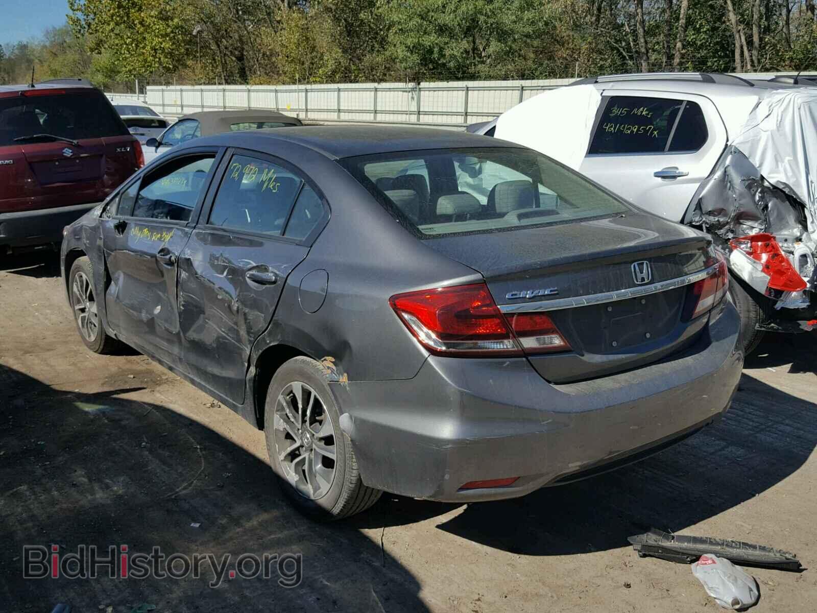 2013 HONDA CIVIC - VIN: 2HGFB2F91DH533452 - Фото 3