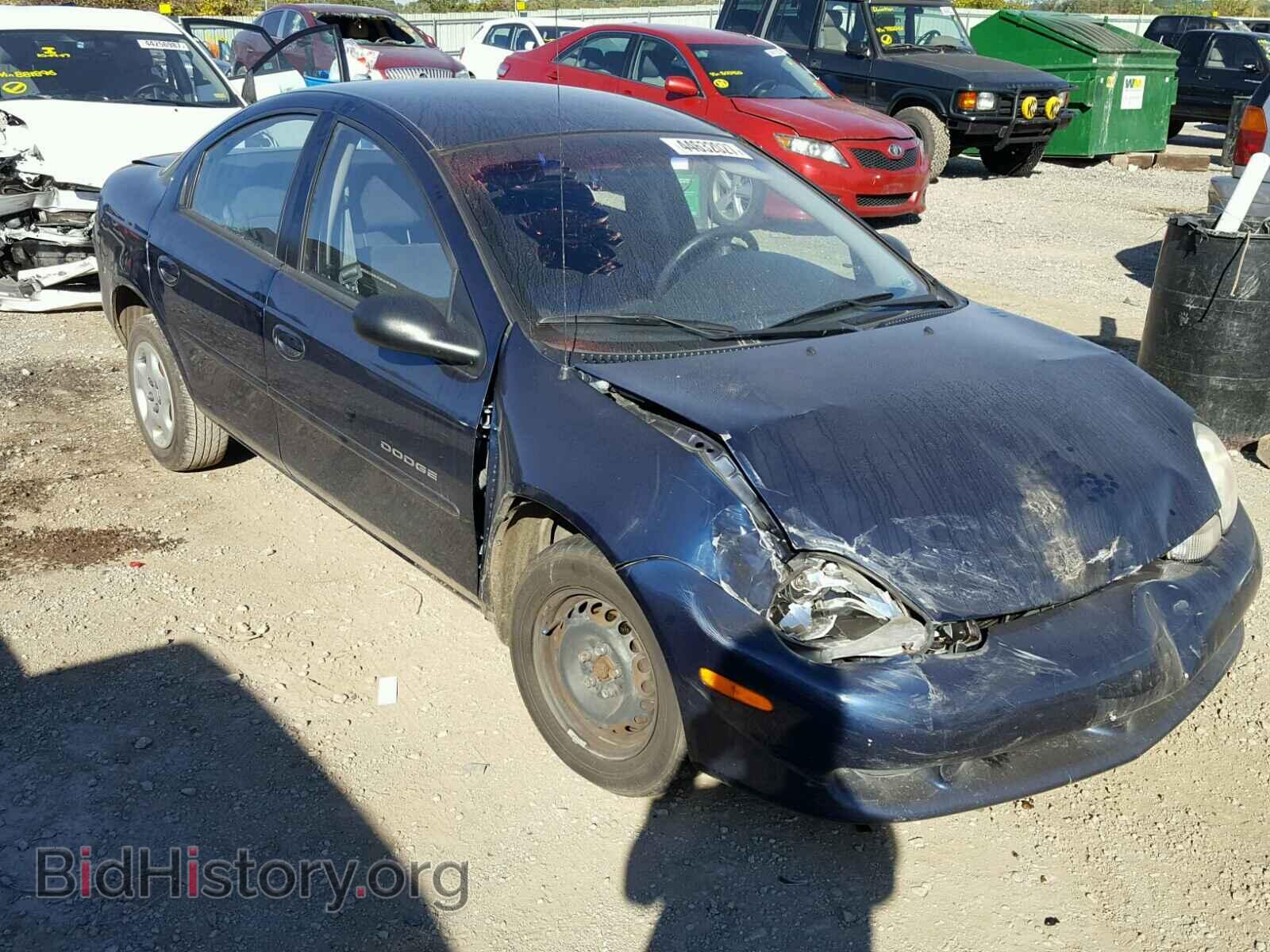 Фотография 1B3ES46C2YD835810 - DODGE NEON 2000