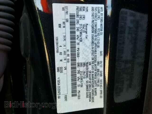 2012 FORD FOCUS - VIN: 1FAHP3F26CL399854 - Фото 10