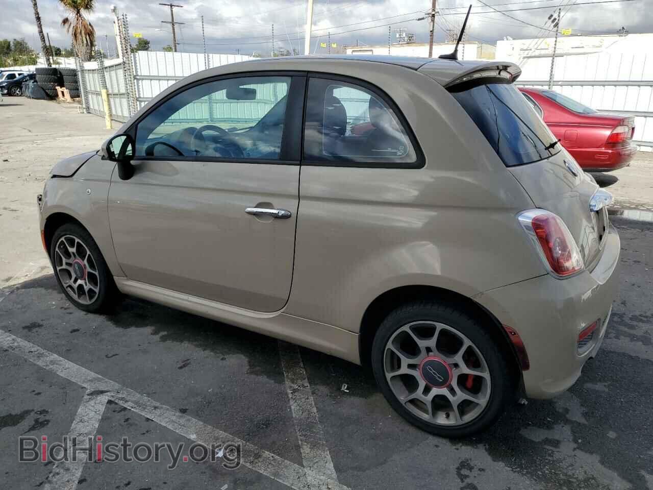 2012 FIAT 500 - VIN: 3C3CFFBR8CT122854 - Фото 2