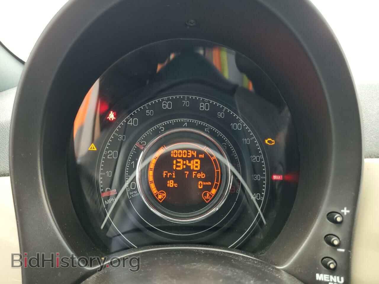 2012 FIAT 500 - VIN: 3C3CFFBR8CT122854 - Фото 9