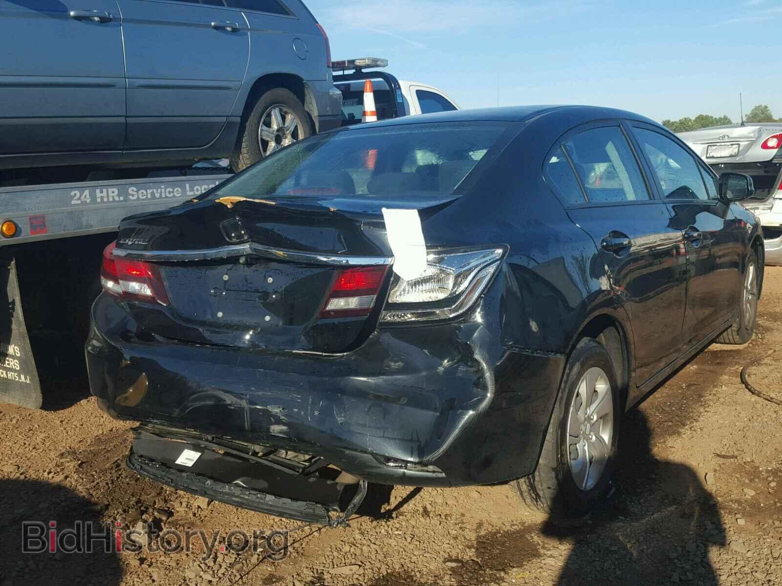 2013 HONDA CIVIC - VIN: 19XFB2F55DE280952 - Фото 4