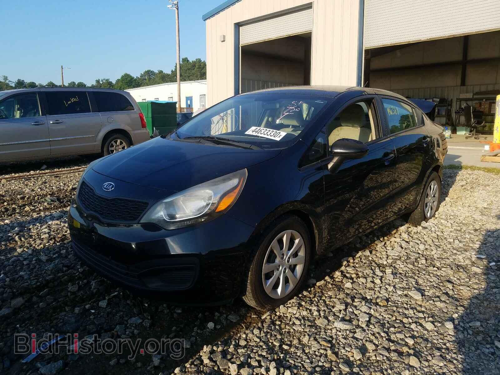 2012 KIA RIO - VIN: KNADM4A36C6091733 - Фото 2