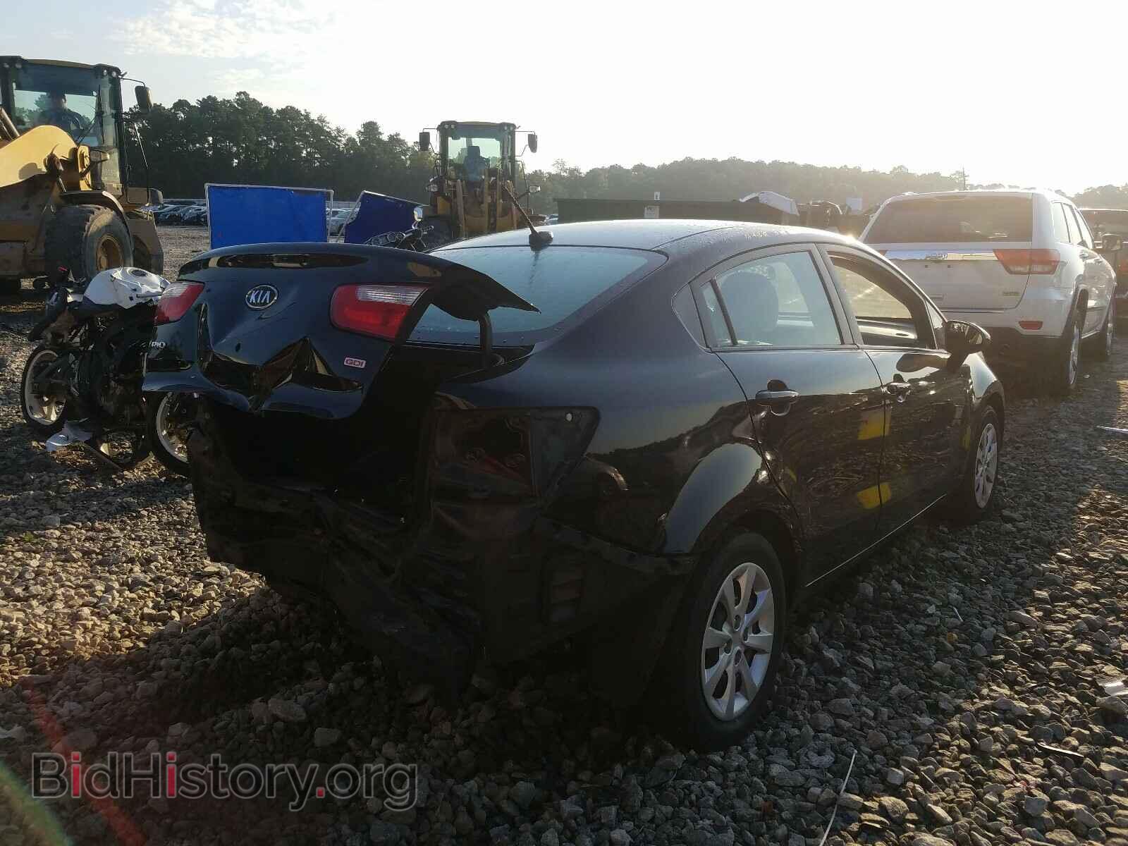 2012 KIA RIO - VIN: KNADM4A36C6091733 - Фото 4
