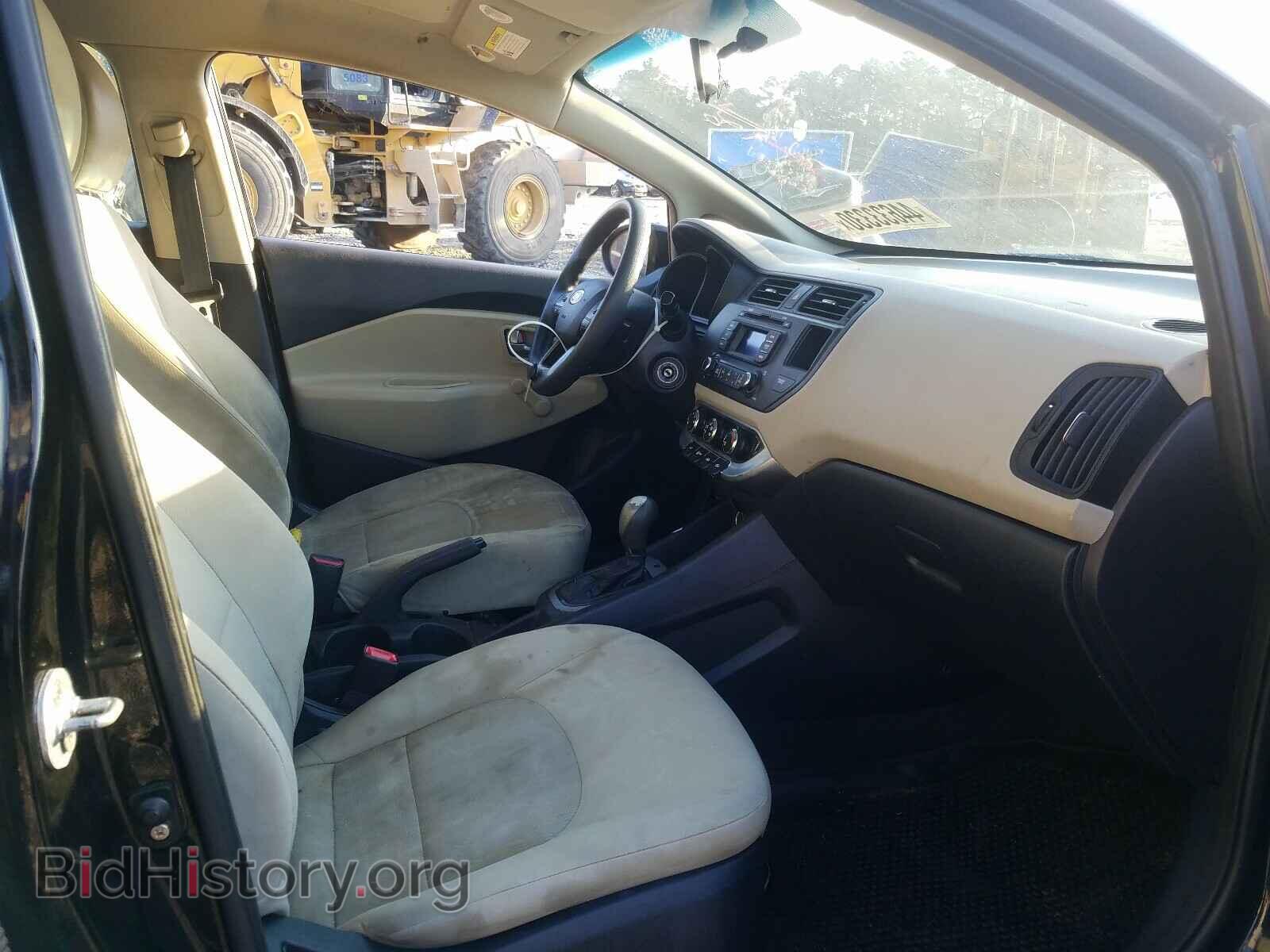 2012 KIA RIO - VIN: KNADM4A36C6091733 - Фото 5