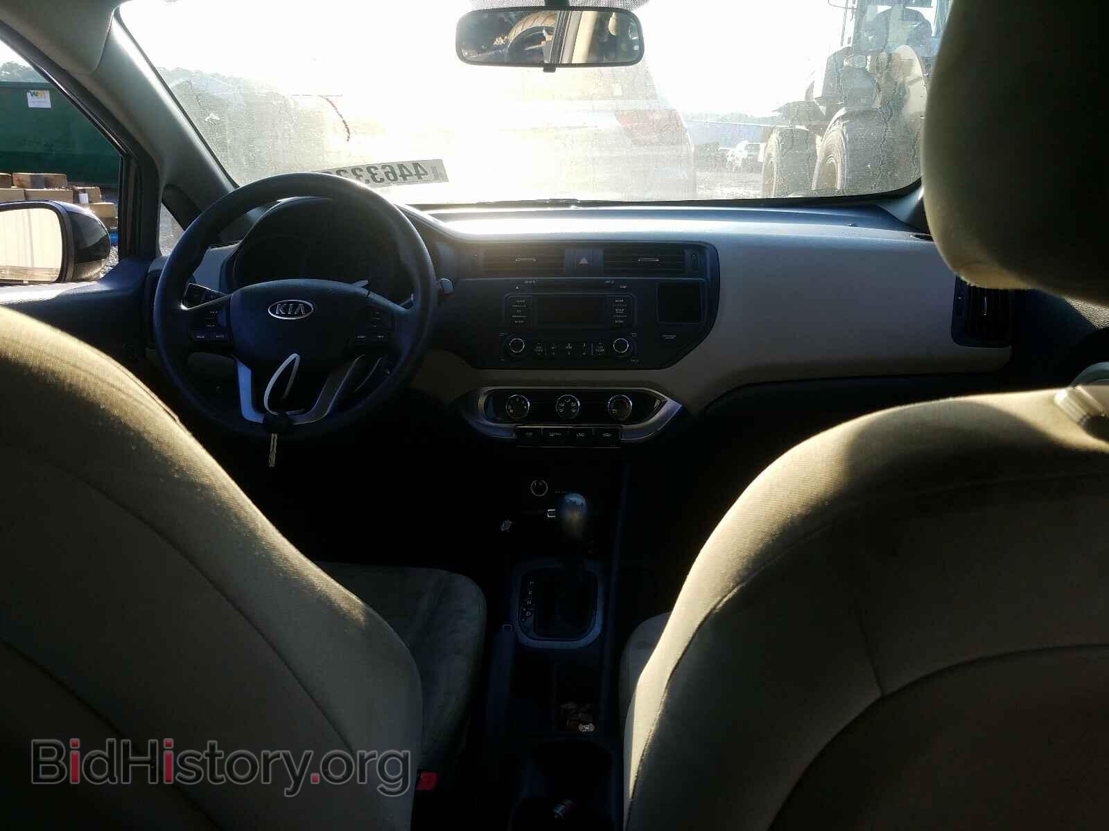 2012 KIA RIO - VIN: KNADM4A36C6091733 - Фото 9