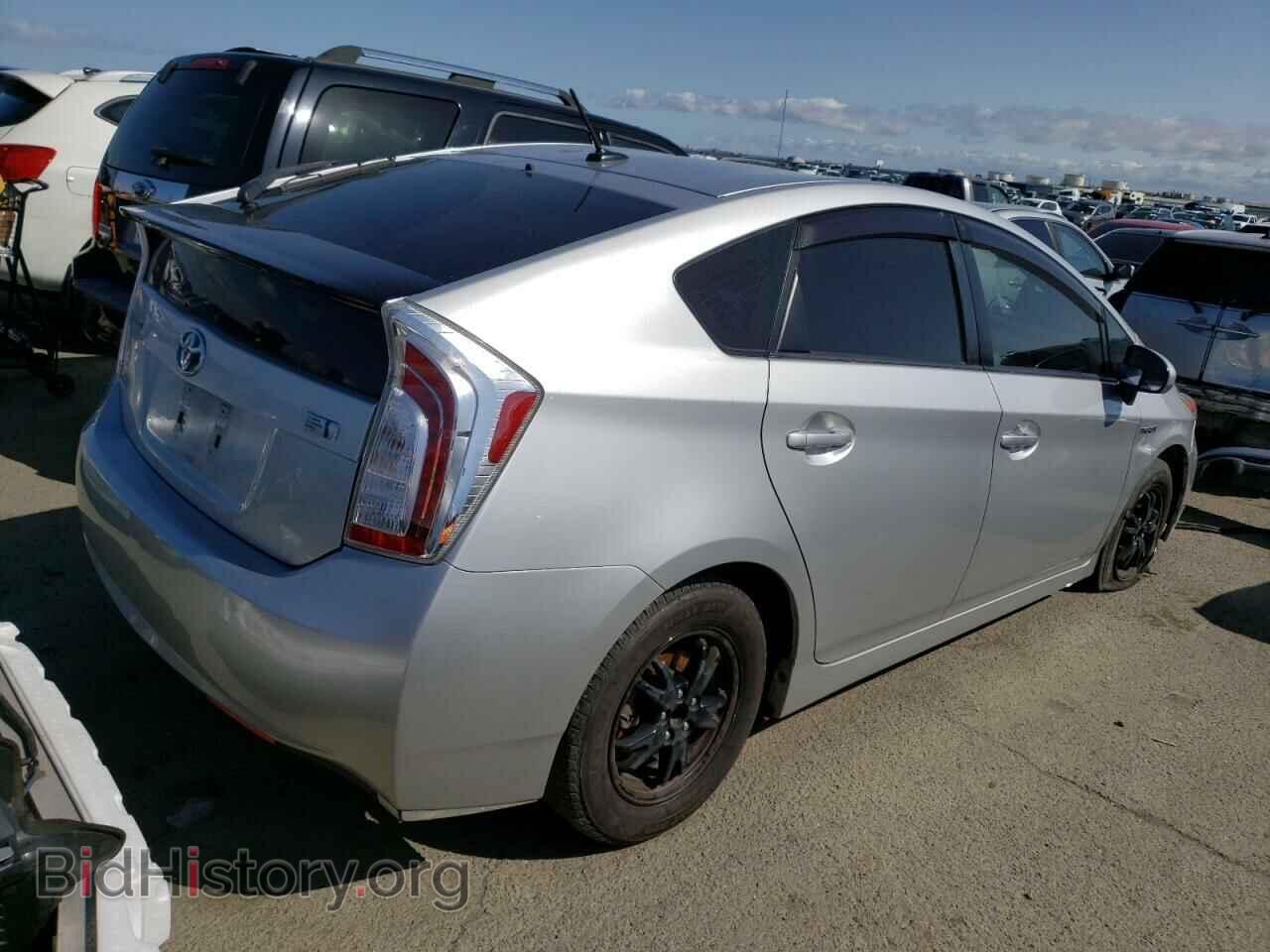 2014 TOYOTA PRIUS - VIN: JTDKN3DU7E1804113 - Фото 3