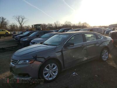 2017 Chevrolet IMPALA LT, gray — VIN 2G1105S35H9178389, Copart