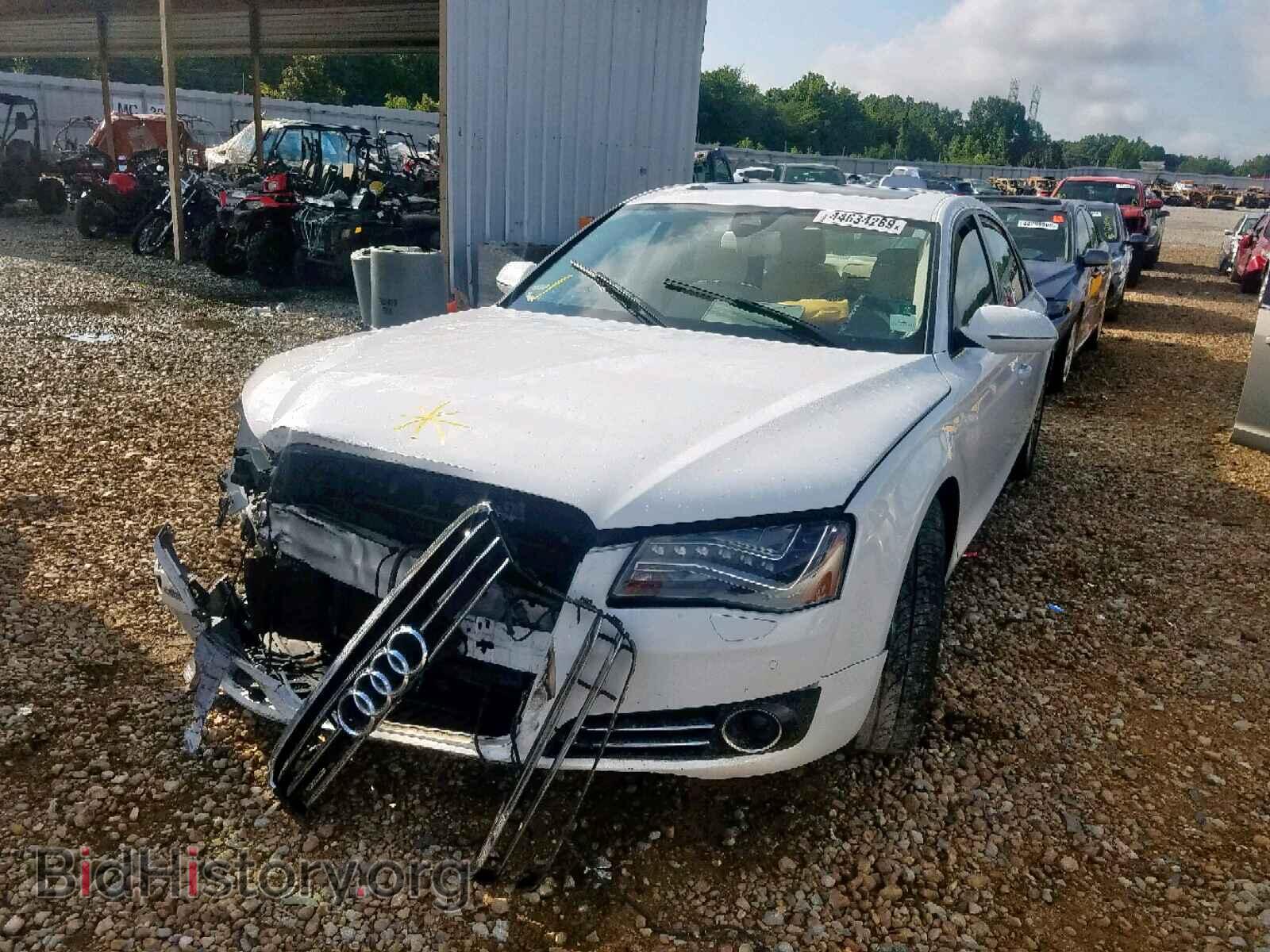 2012 AUDI A8 - VIN: WAURVAFD0CN012307 - Фото 2