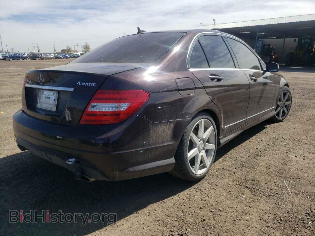 2012 MERCEDES-BENZ C-CLASS - VIN: WDDGF8BBXCA700770 - Фото 4
