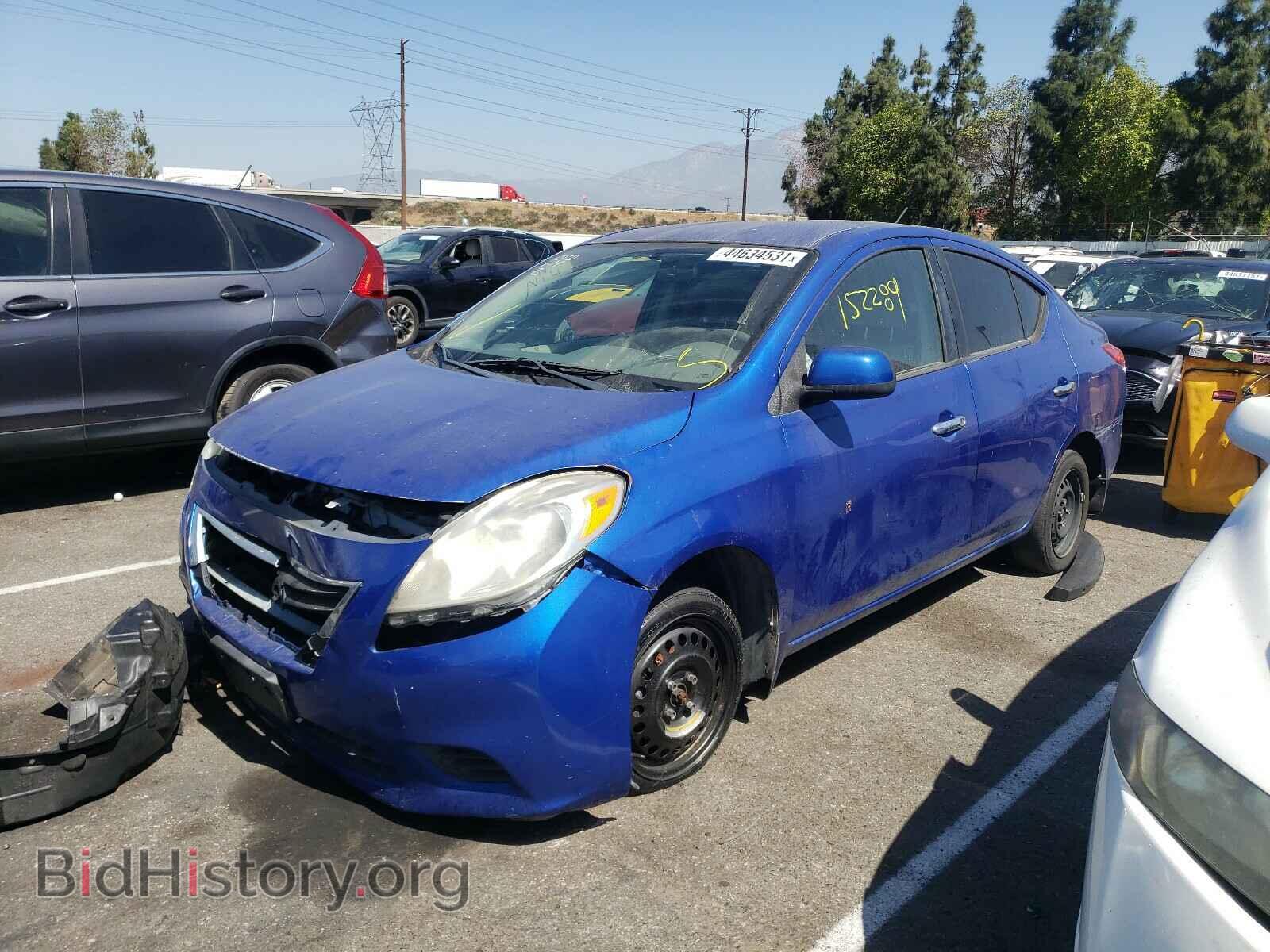 2012 NISSAN VERSA - VIN: 3N1CN7AP5CL862773 - Фото 2