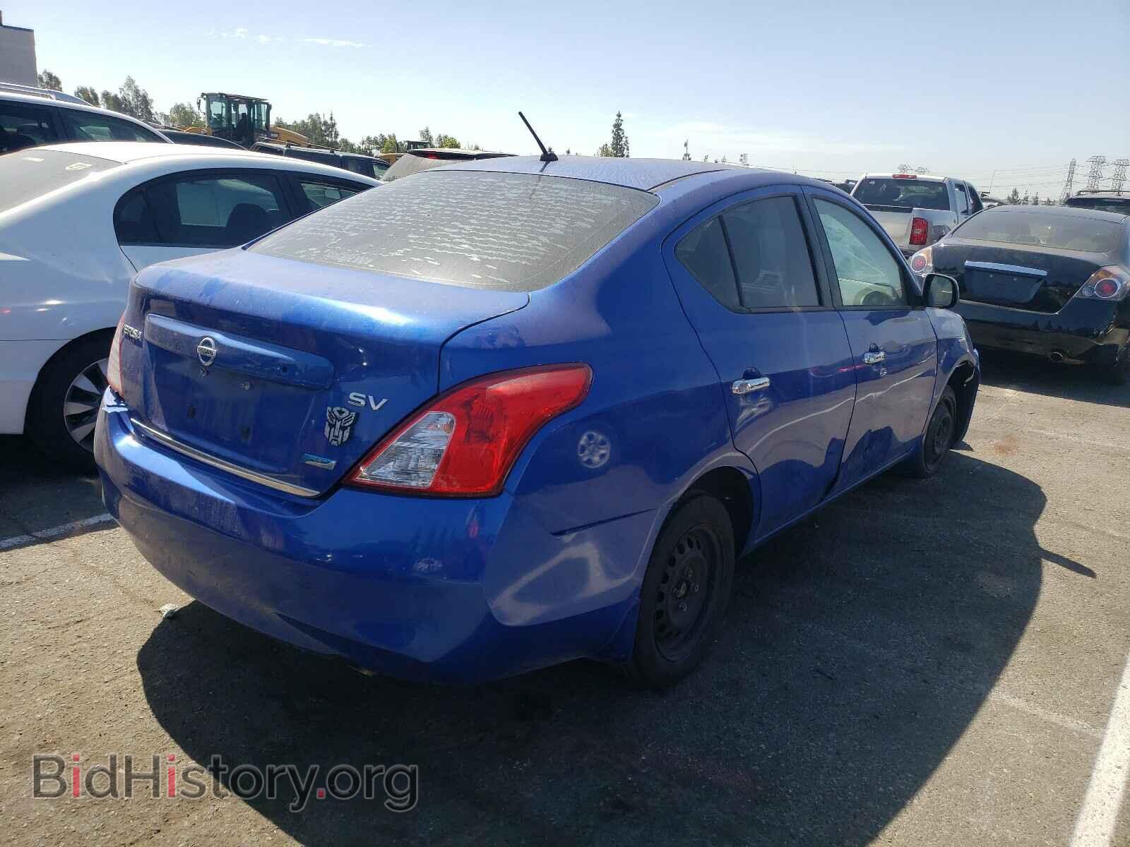 2012 NISSAN VERSA - VIN: 3N1CN7AP5CL862773 - Фото 4