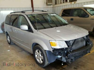 2010 Dodge CARAVAN Grand Cara, серебристый — VIN 2D4RN5D13AR203032, Copart