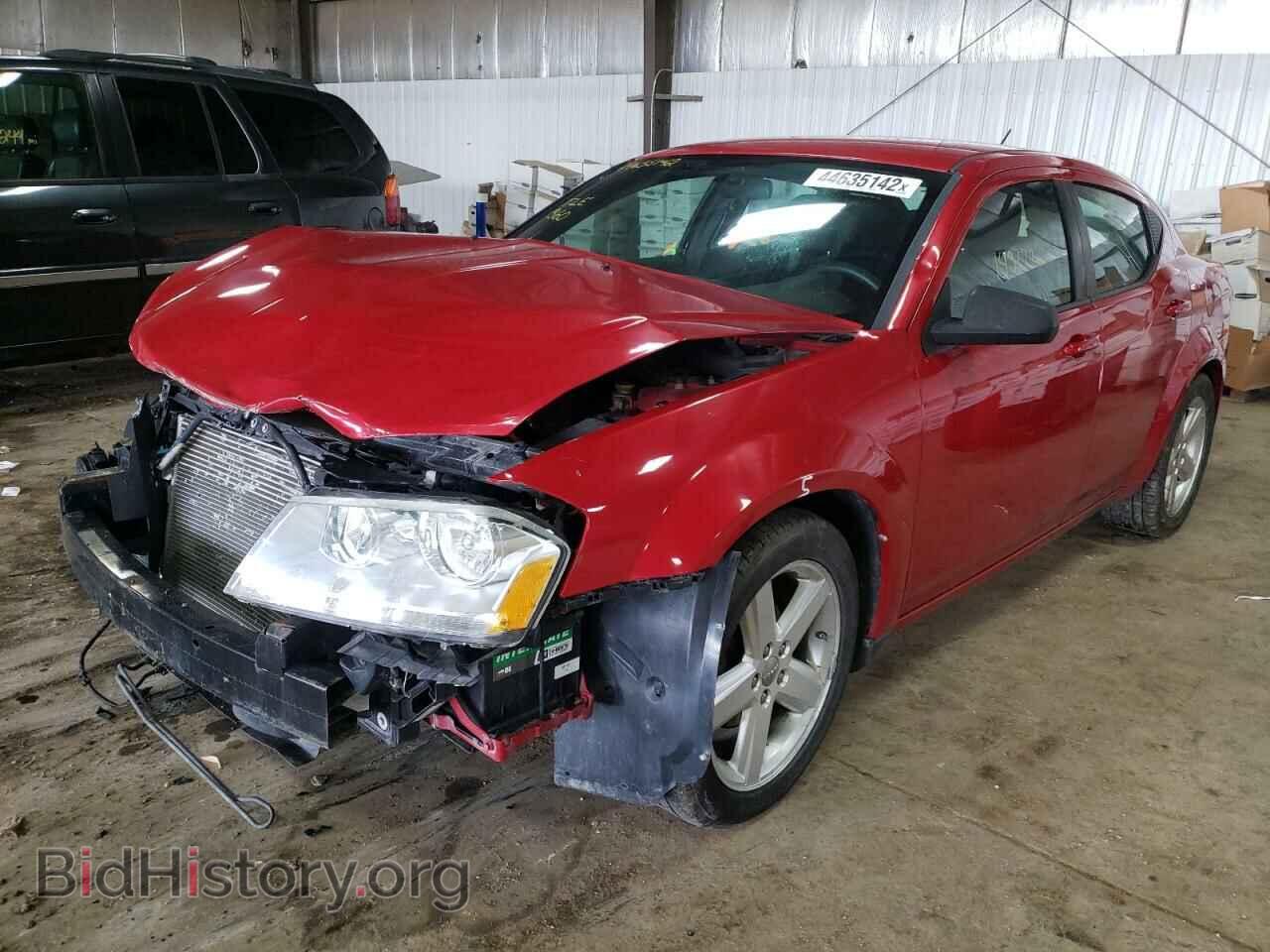 2013 DODGE AVENGER - VIN: 1C3CDZAB4DN662411 - Фото 2