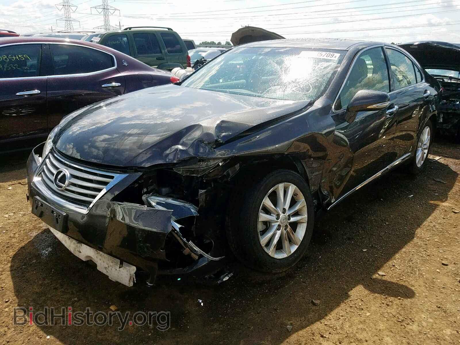 2011 LEXUS ES350 - VIN: JTHBK1EG7B2466819 - Фото 2