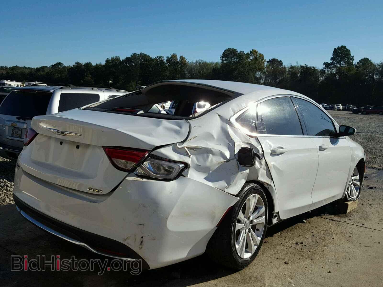 2015 CHRYSLER 200 - VIN: 1C3CCCAB3FN502071 - Photo 4