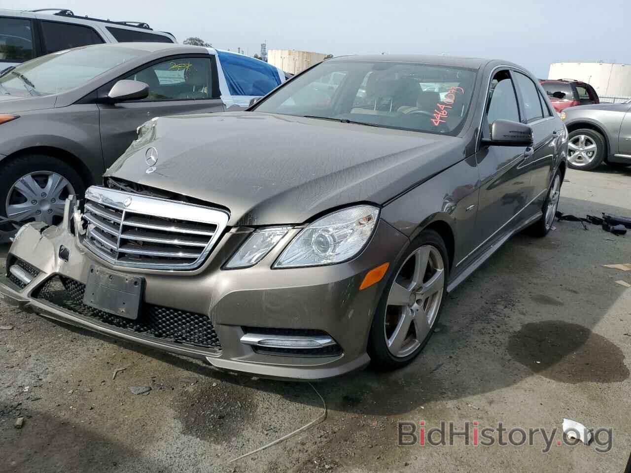 Photo WDDHF5KB2CA597220 - MERCEDES-BENZ E-CLASS 2012