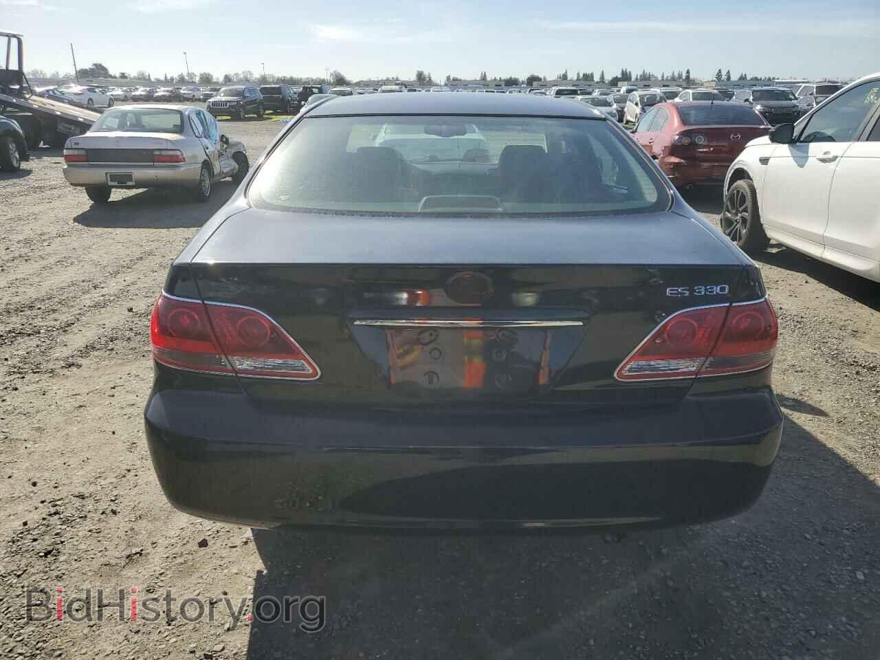2005 LEXUS ES330 - VIN: JTHBA30G955114964 - Фото 6
