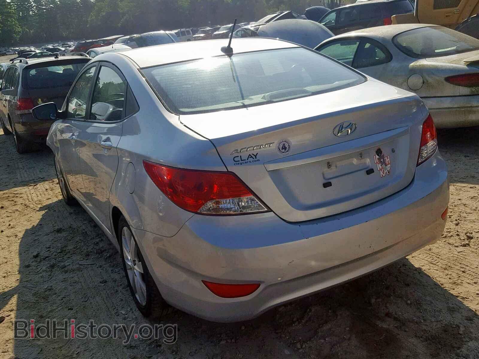 2013 HYUNDAI ACCENT - VIN: KMHCU4AE0DU438093 - Фото 3