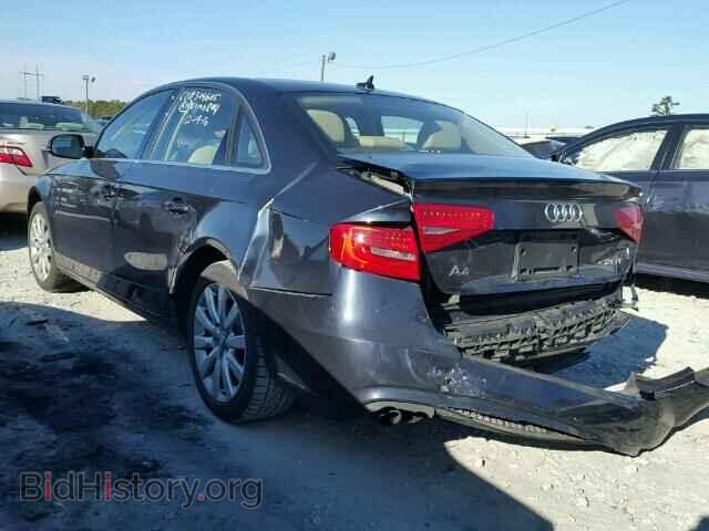 2013 AUDI A4 - VIN: WAUAFAFL9DN046894 - Фото 3