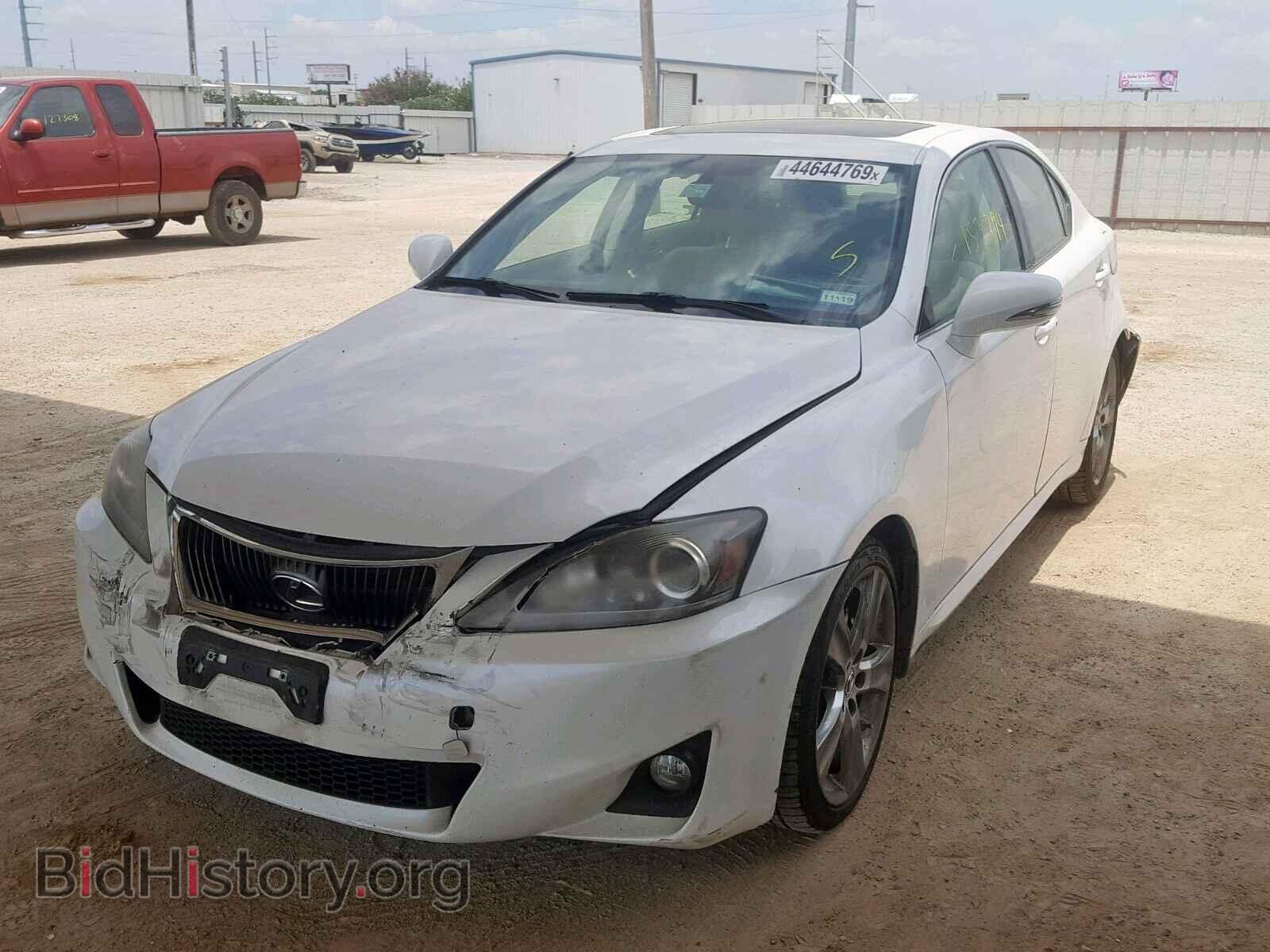 2012 LEXUS IS 250 - VIN: JTHBF5C29C5166301 - Фото 2