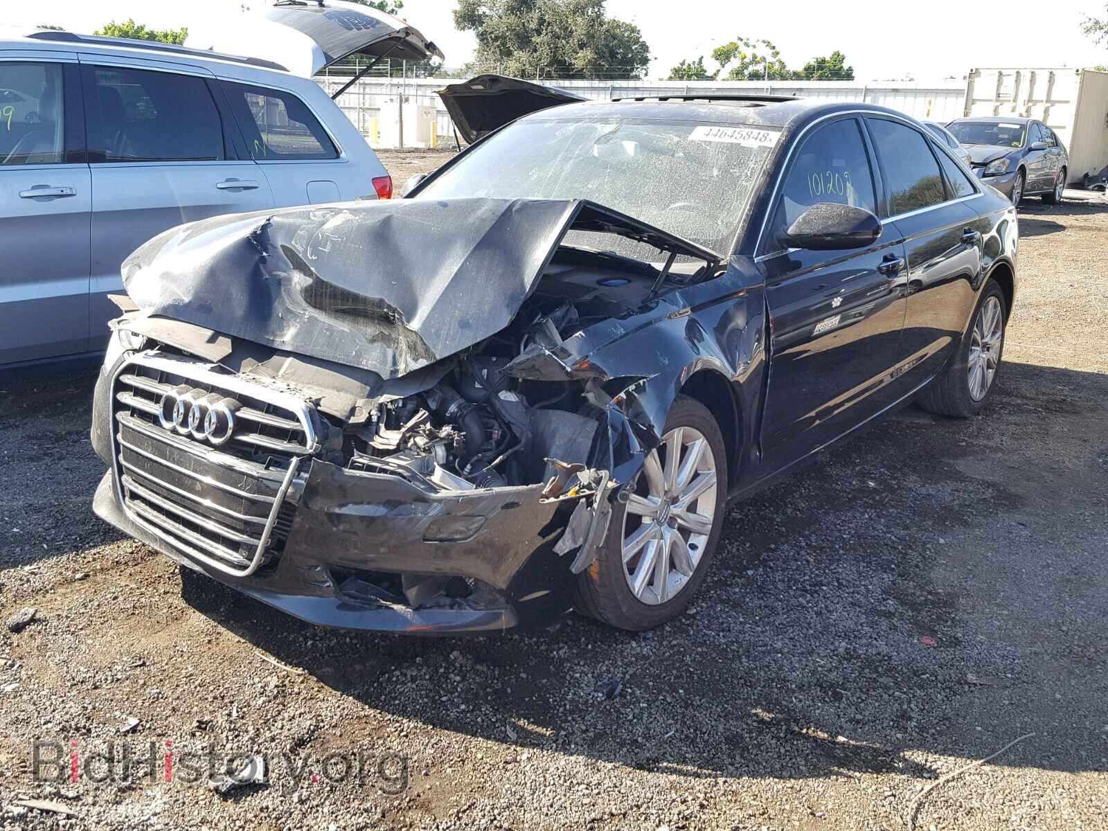 2014 AUDI A6 - VIN: WAUDFBFC4EN024791 - Фото 2