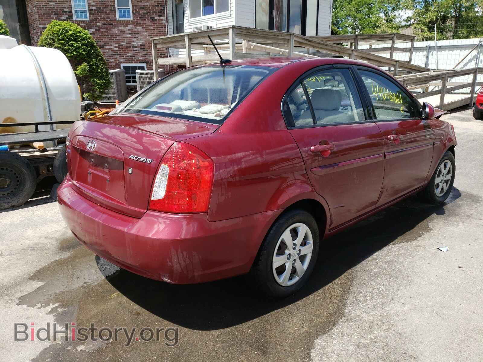 2009 HYUNDAI ACCENT - VIN: KMHCN46C99U289484 - Фото 4