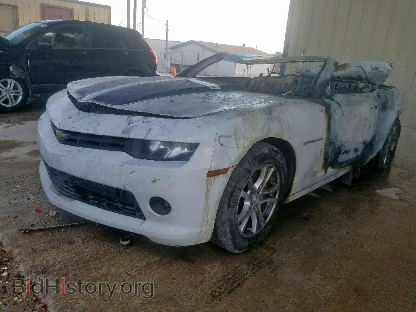 2014 CHEVROLET CAMARO - VIN: 2G1FB3D35E9242220 - Фото 2
