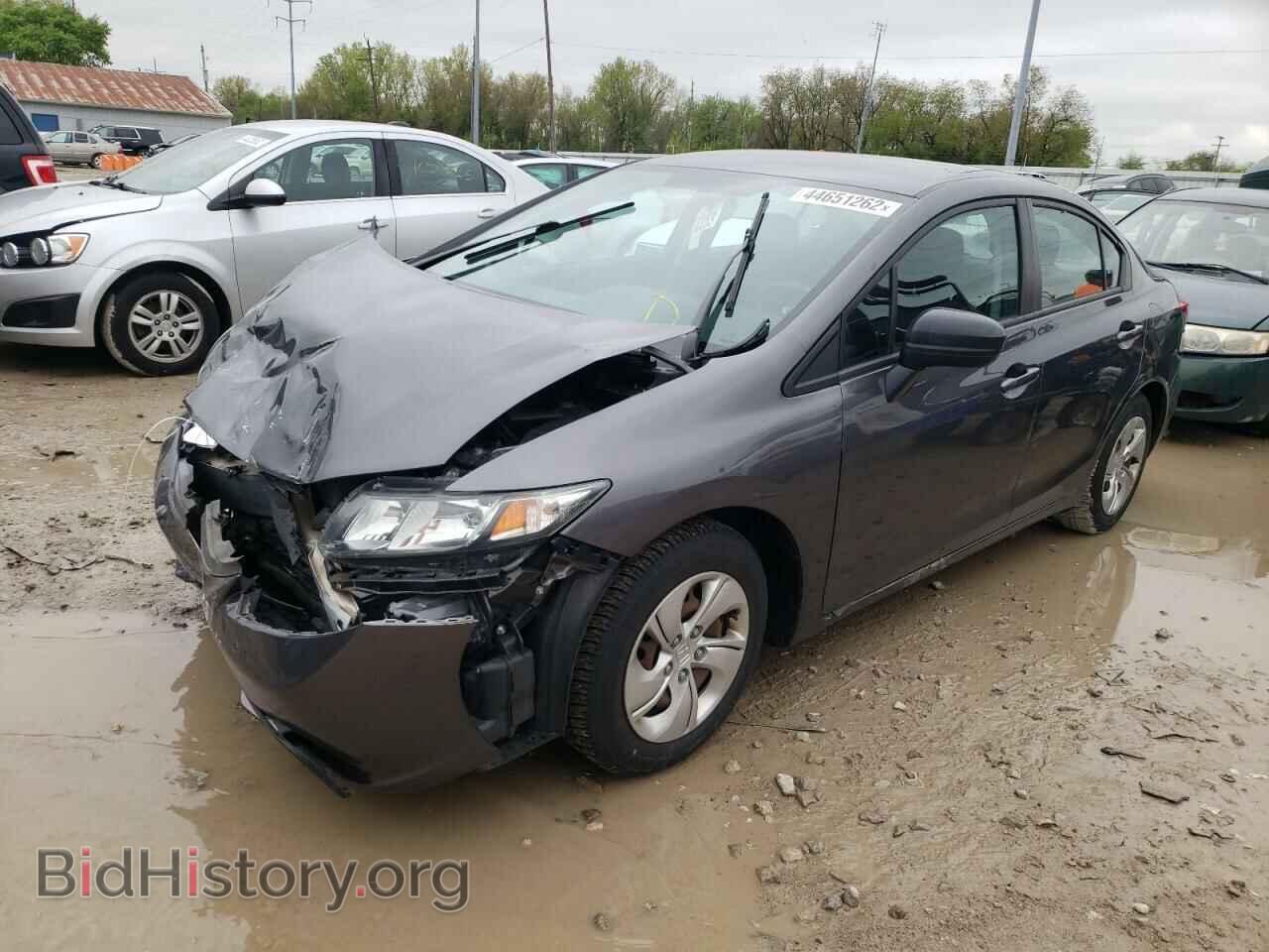 2015 HONDA CIVIC - VIN: 19XFB2F55FE063405 - Фото 2