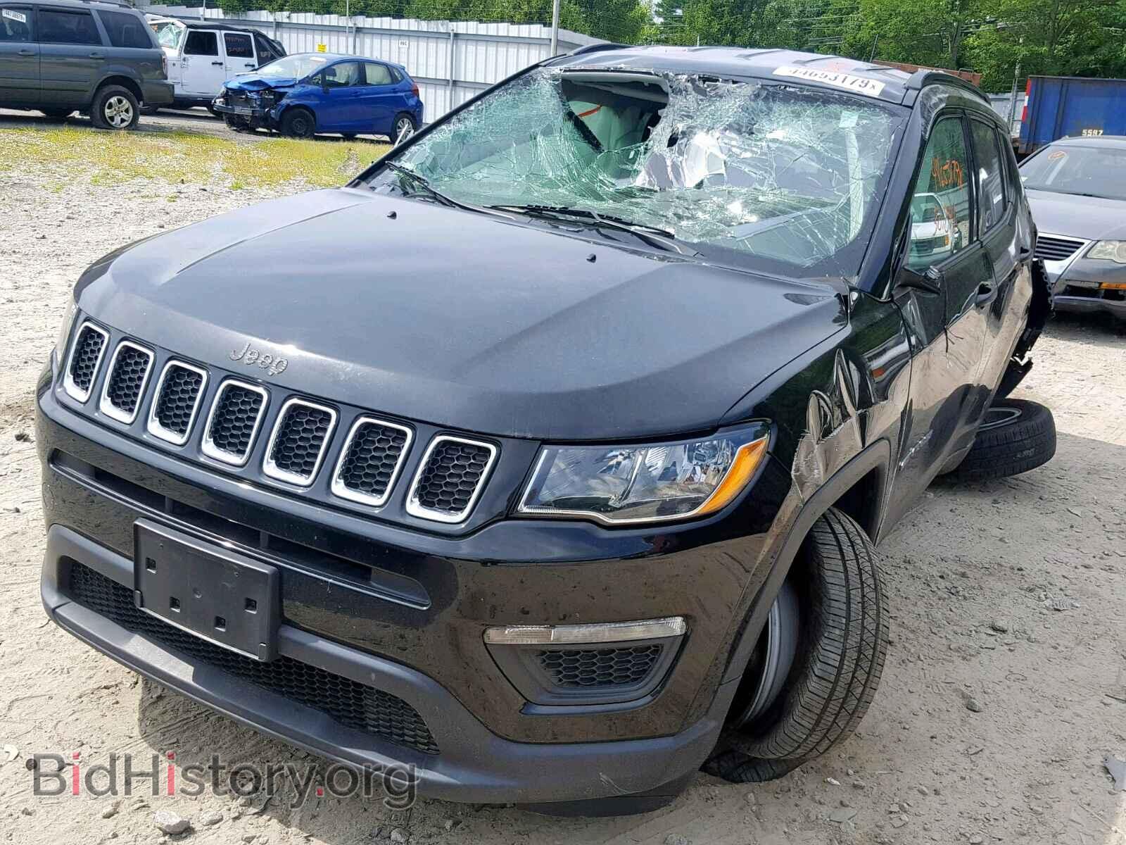 2017 JEEP COMPASS SP - VIN: 3C4NJDAB8HT656536 - Фото 2